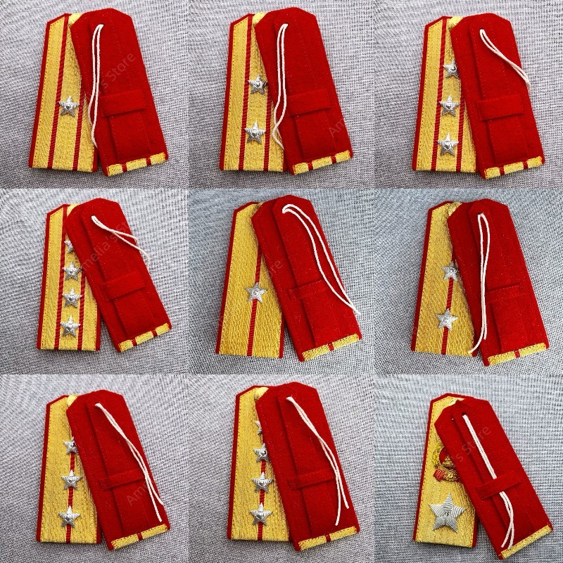 Men'S Accessories Types - The Type 55 Epaulettes Soviet Style