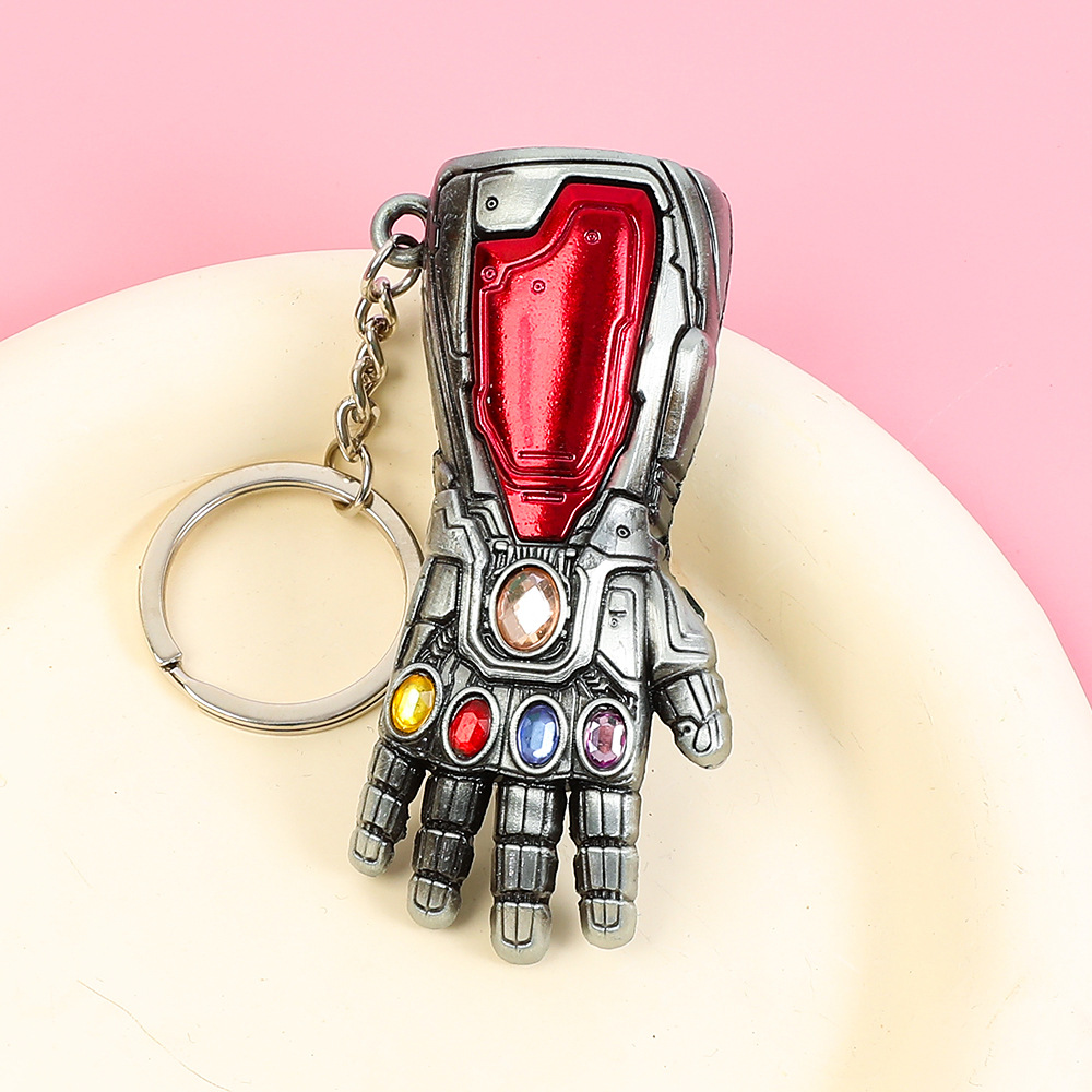 Men Accessories Unique - Iron Man Infinity Glove Keychain -