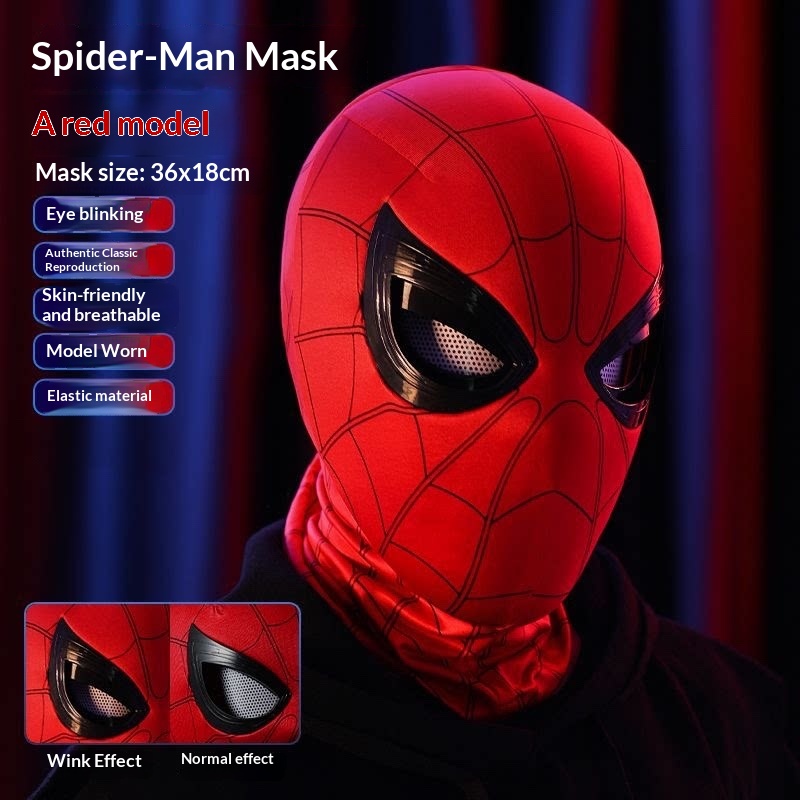스파이더맨 Spider-Man Headgear Mova - đánh giá và giá Men Accessories Hat