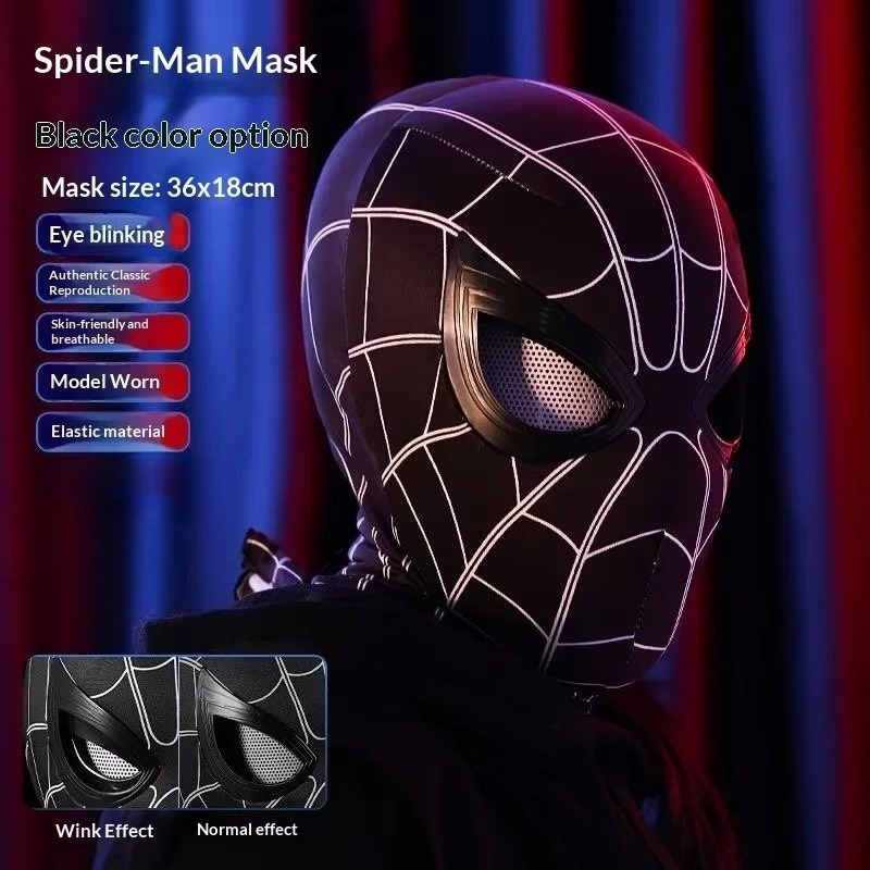스파이더맨 Spider-Man Headgear Mova - đánh giá và giá Men Accessories Hat