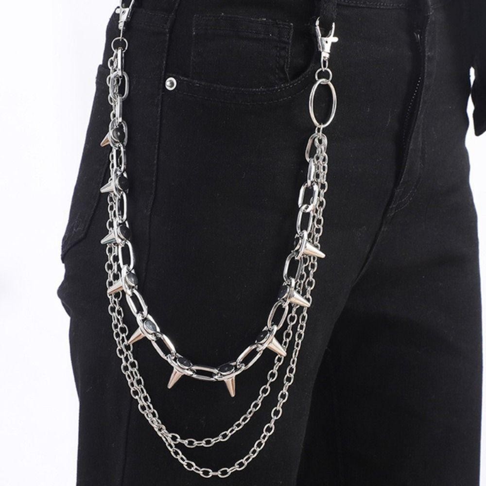 Unisex Hip Hop Punk Rock Metal - đánh giá và giá Men'S Accessories For Jeans