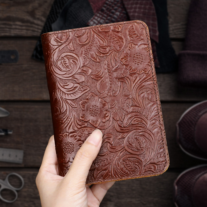 Genuine Leather Passport Holde - đánh giá và giá Travel Organizer Men