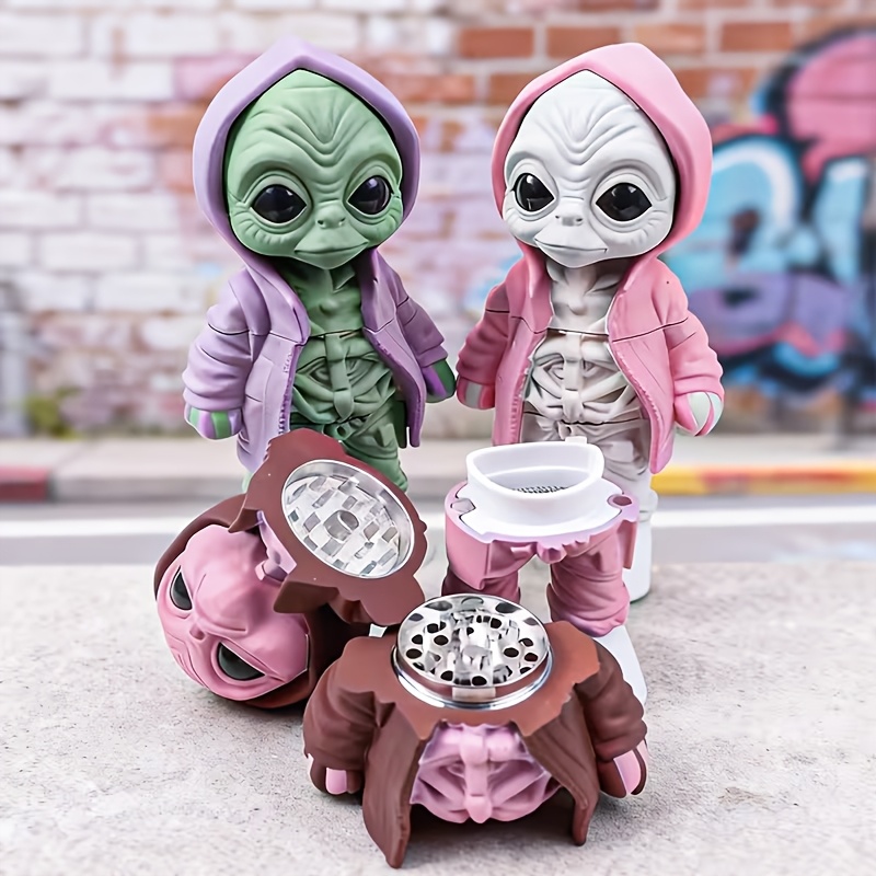 Funny Alien Herb Grinder Spice - đánh giá và giá Men Accessories Gift