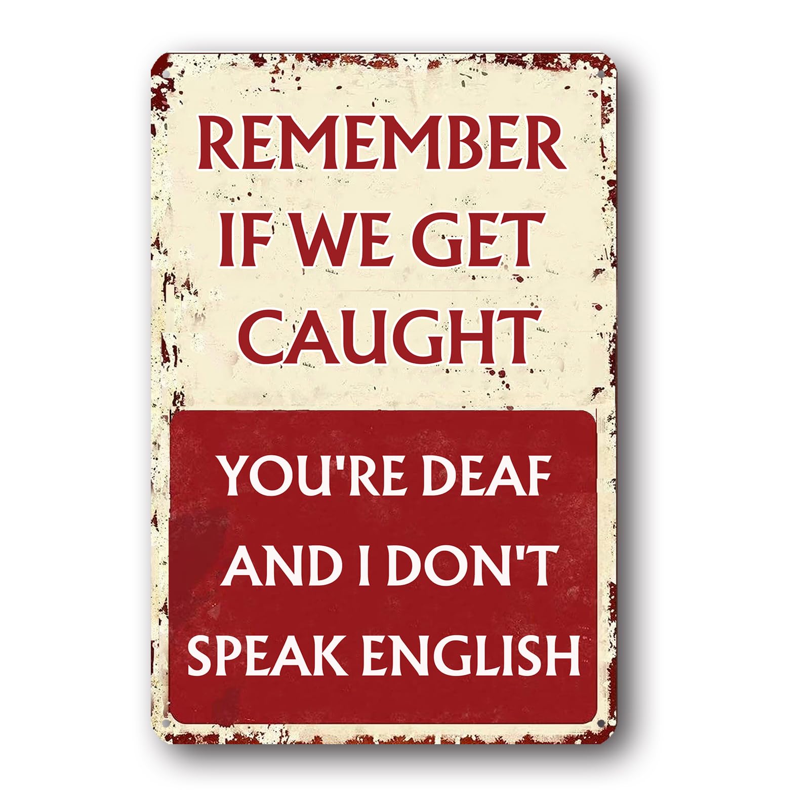 Funny Sarcasm Metal Tin Signs  - đánh giá và giá Men Accessories Rule