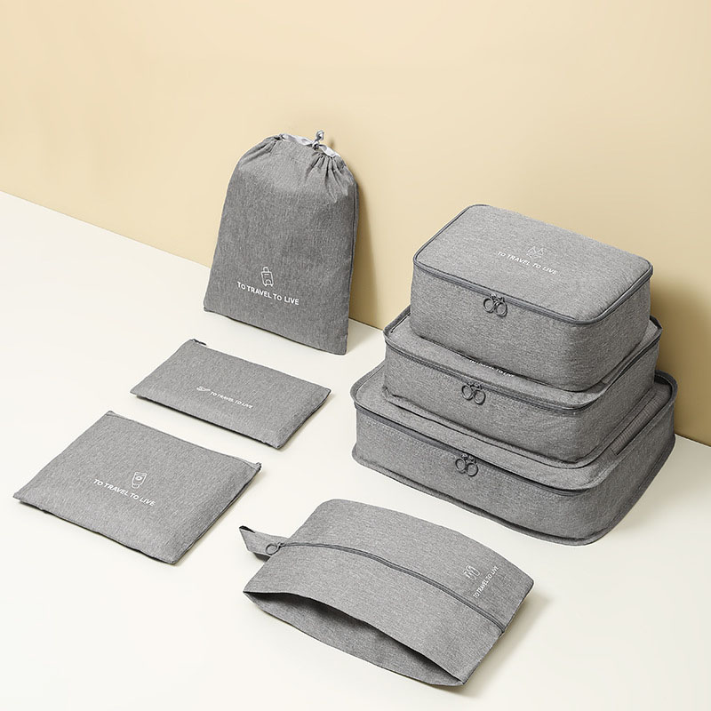 7 Piece Travel Packing Cubes S - đánh giá và giá Travel Organizer Men
