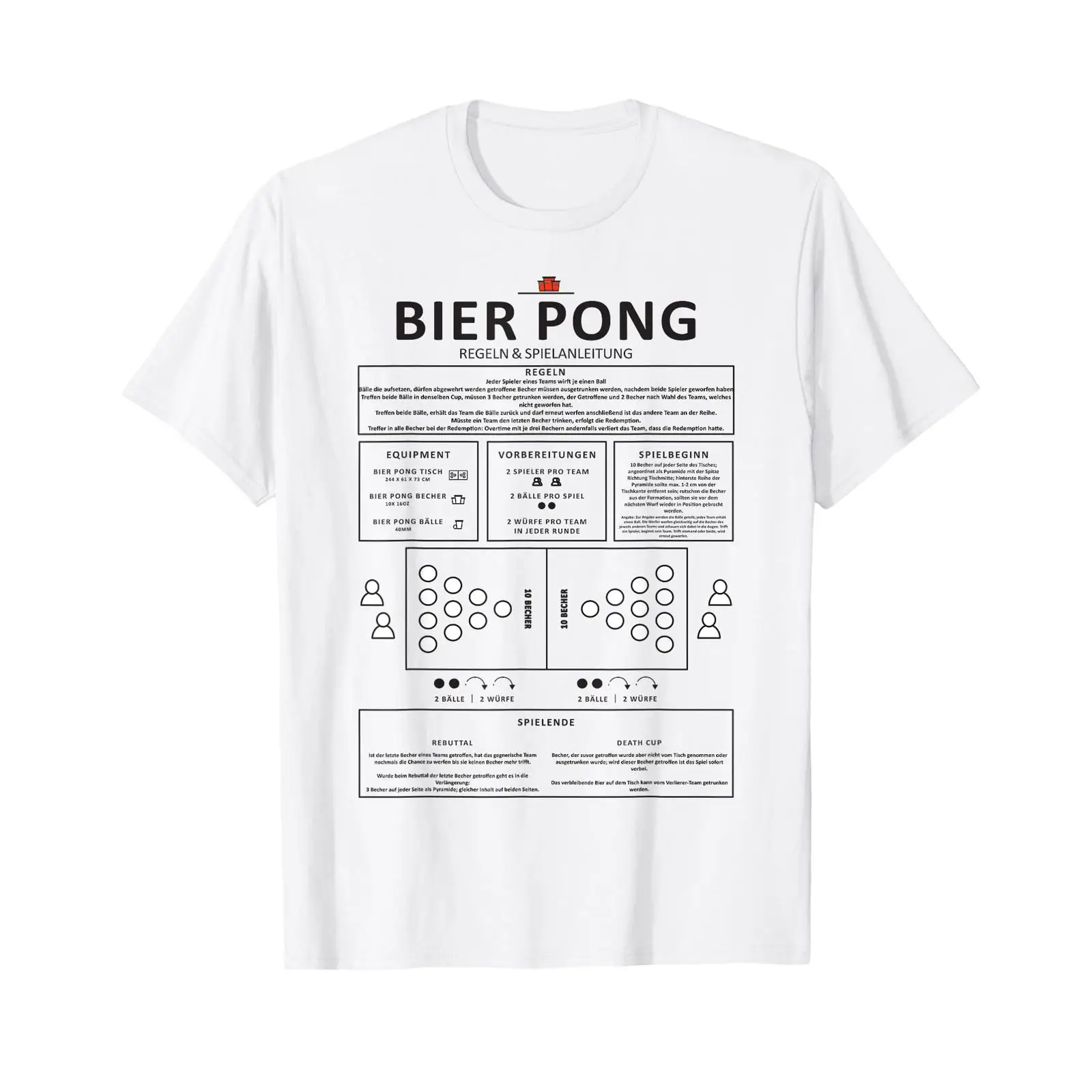 Beer Pong Rules Accessories Fu - đánh giá và giá Men Accessories Rule
