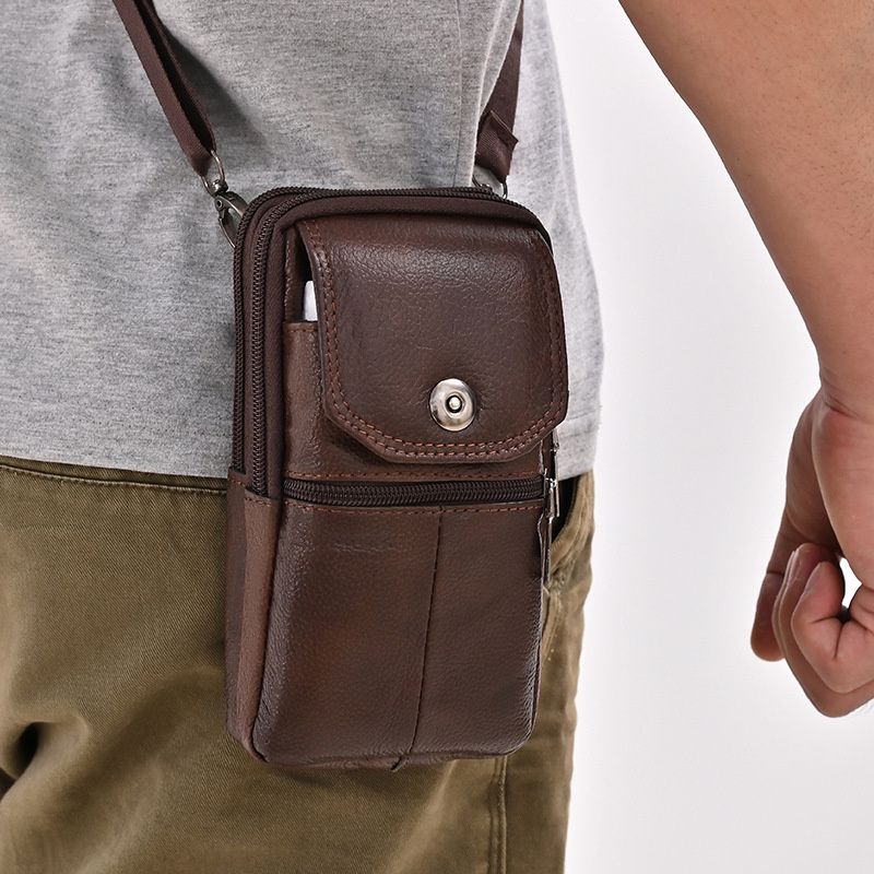 Men's Messenger Bag Cowhide Le - đánh giá và giá Men'S Accessories Wallet
