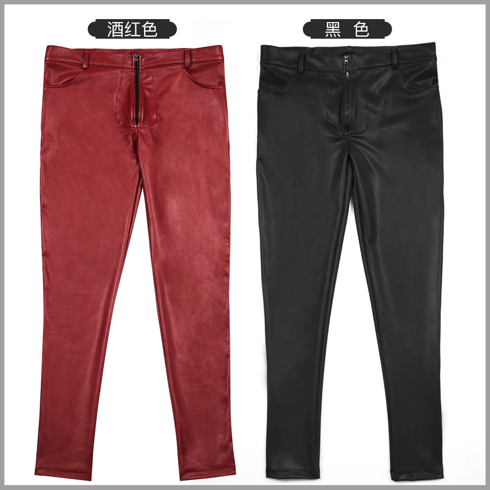 Men's PU Leather Skinny Jeans  - đánh giá và giá Men'S Accessories For Jeans