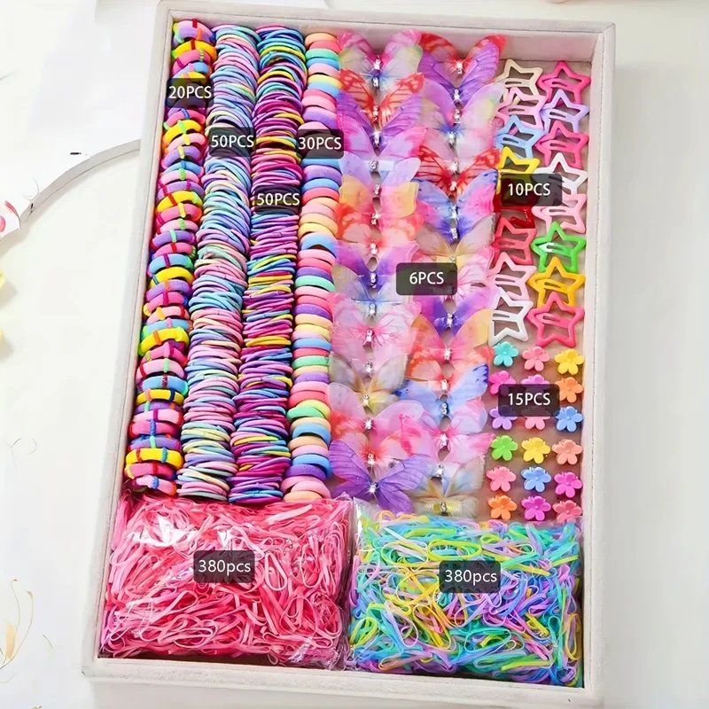 941Pcs Cute Colorful Girls Hai - đánh giá và giá Tie Clip Set