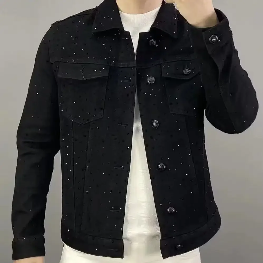 Jeans Coat for Men Button Casu - đánh giá và giá Men'S Accessories For Jeans