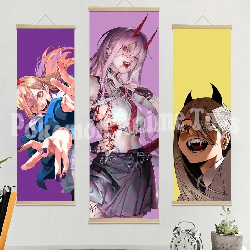Chainsaw Man Anime Poster Wood - đánh giá và giá Quality Men'S Accessories