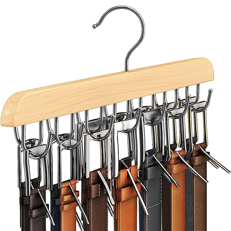 Wooden Belt Rack Women Storage - đánh giá và giá Men'S Accessories Wardrobe