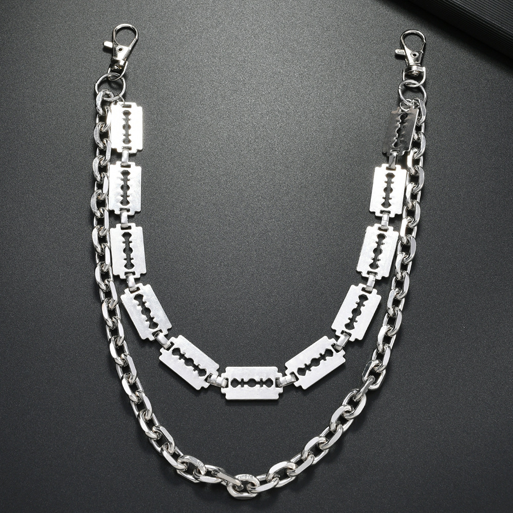 Punk Metal Chain Keychains for - đánh giá và giá Men'S Accessories For Jeans