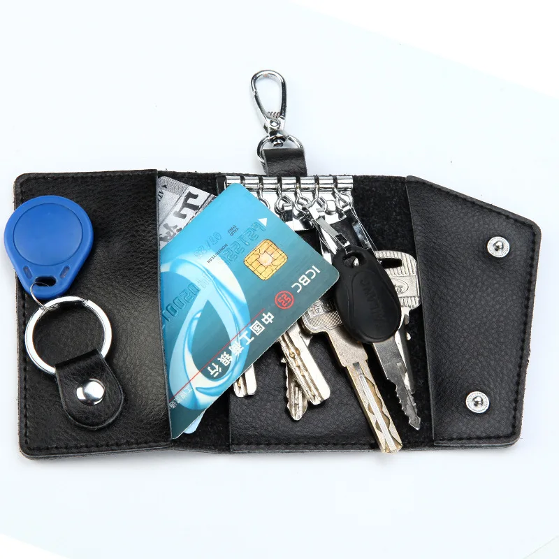 Genuine Leather Keychain Men K - đánh giá và giá Men'S Accessories Wallet