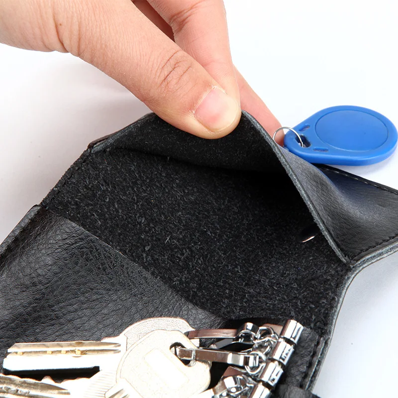 Genuine Leather Keychain Men K - đánh giá và giá Men'S Accessories Wallet