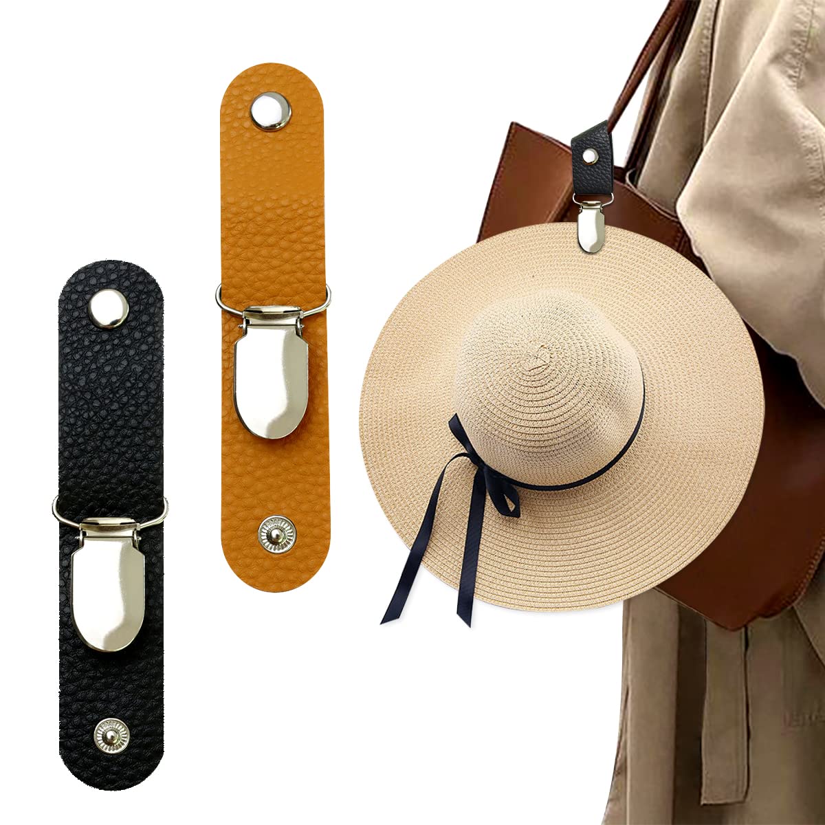 PU Leather Hat Clip for Travel - đánh giá và giá Men'S Accessories Travel Bag