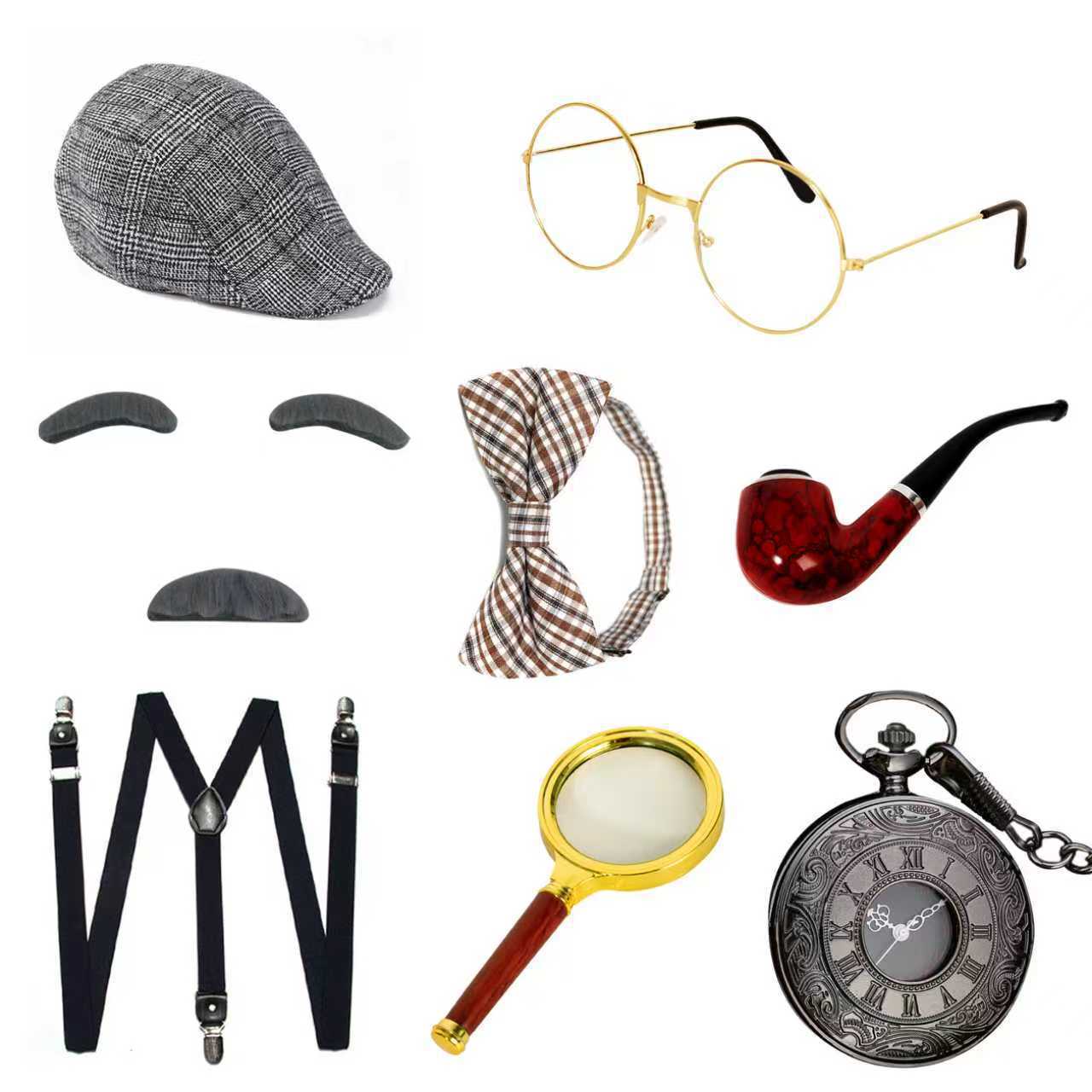 Halloween Festival Old Man Cos - đánh giá và giá Men Accessories Hat