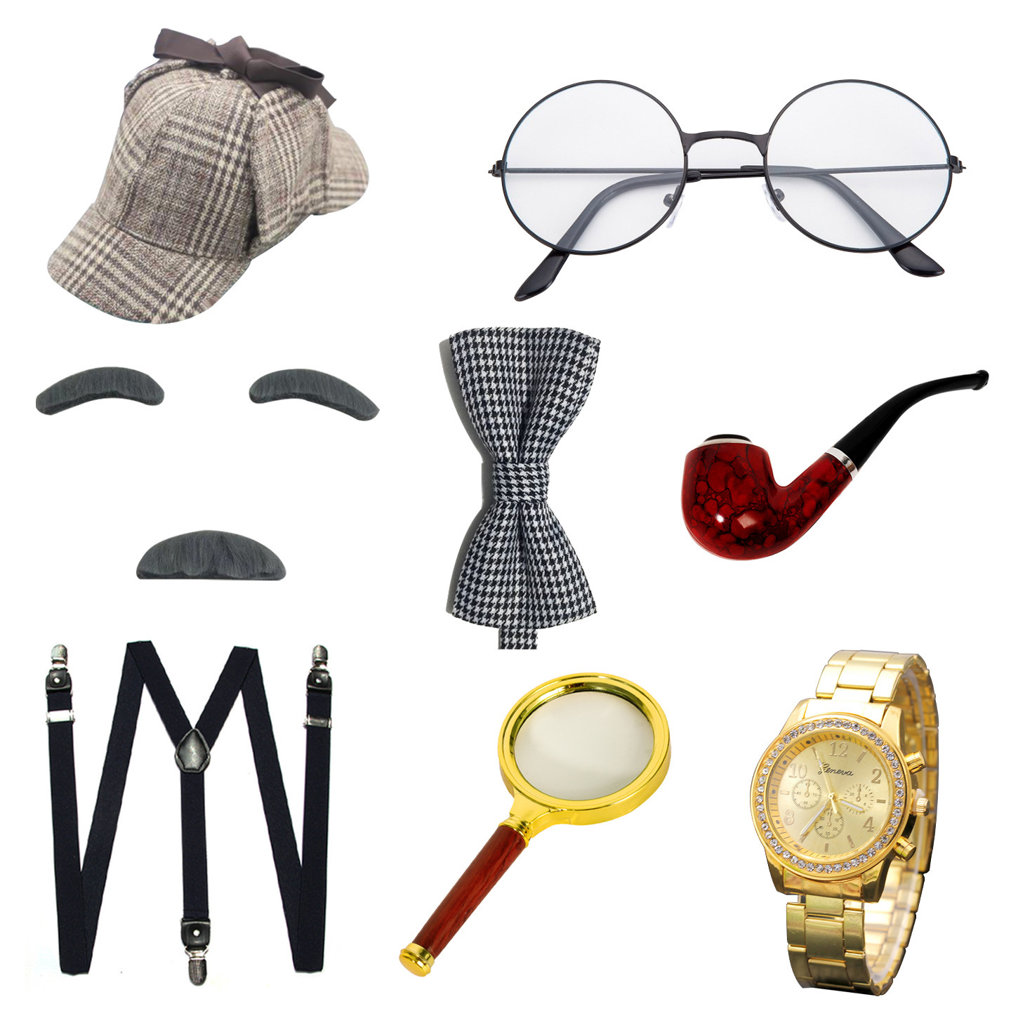 Halloween Festival Old Man Cos - đánh giá và giá Men Accessories Hat