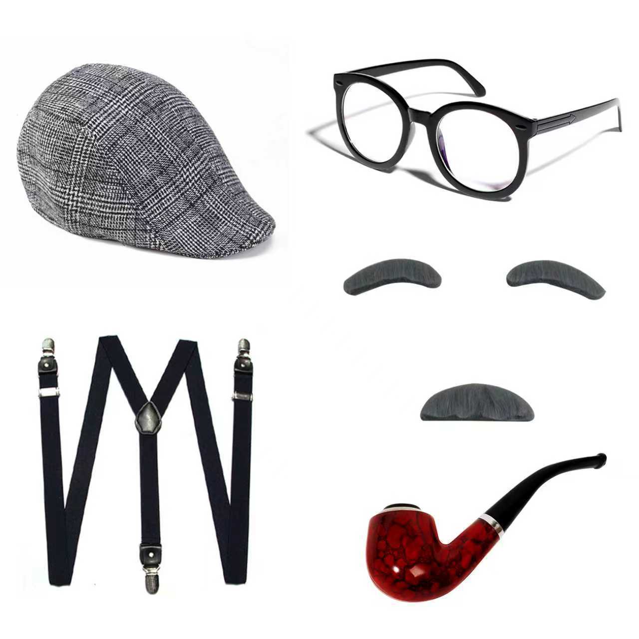 Halloween Festival Old Man Cos - đánh giá và giá Men Accessories Hat