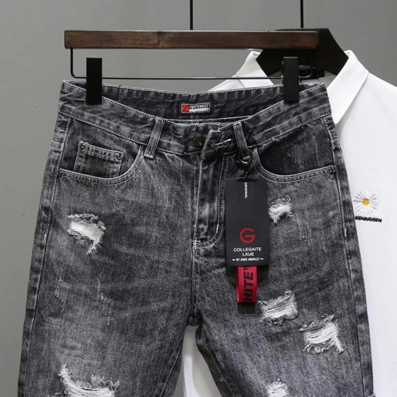 Men's Short Jeans Pants Black  - đánh giá và giá Men'S Accessories For Jeans