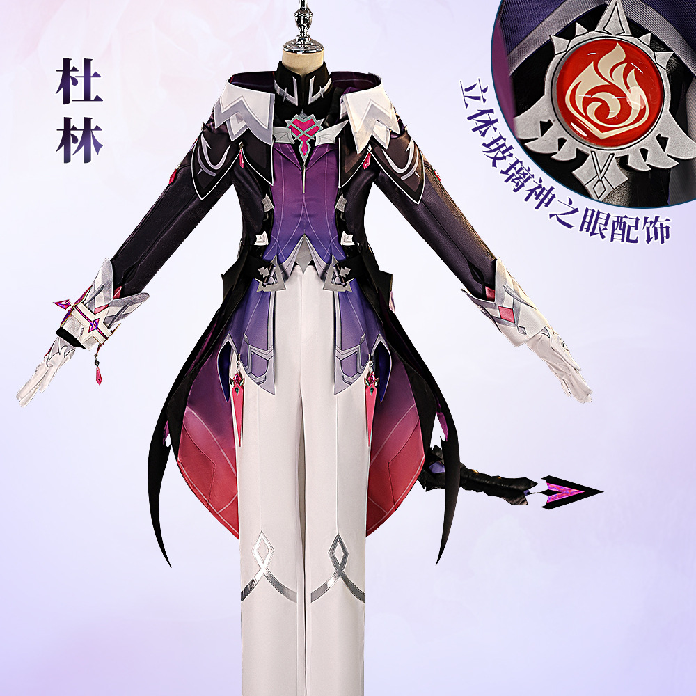 Durin Cosplay Costume Genshin  - đánh giá và giá Men Accessories All