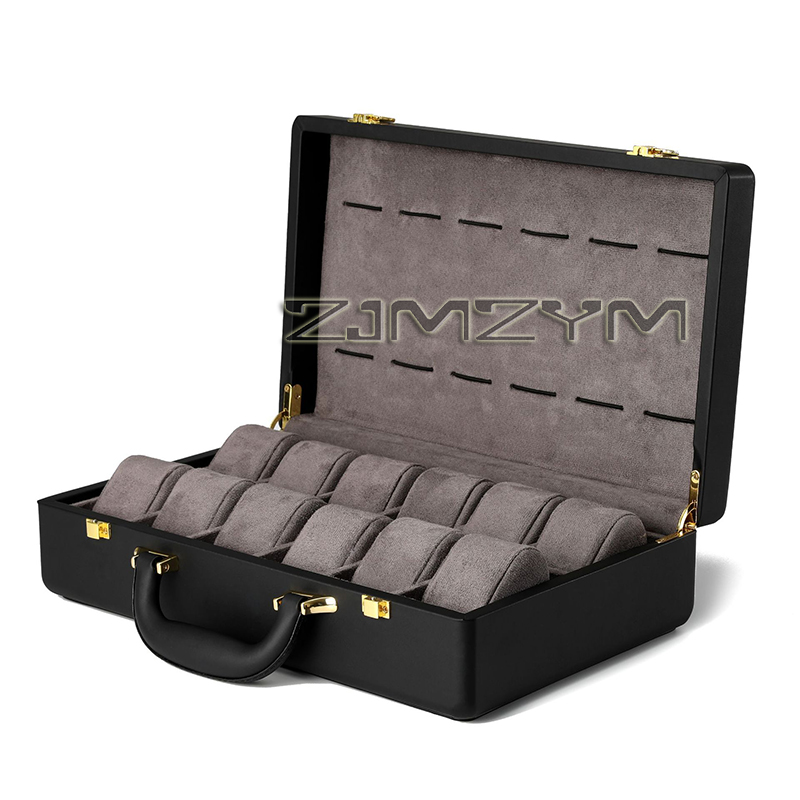 12 Slots Watch Box Mens Watche - đánh giá và giá Travel Organizer Men