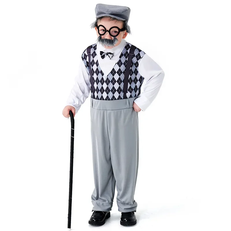 Halloween Cosplay Old Man Cost - đánh giá và giá Men Accessories Hat